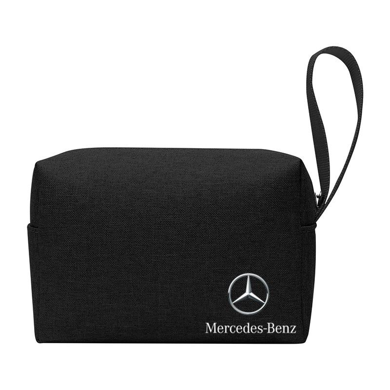 Car Organizer Bag Portable Digital Storage Bag Wallet For Mercedes Benz W203 W204 W205 W206 W212 CLK GLA C E S Class Accessories OQ4