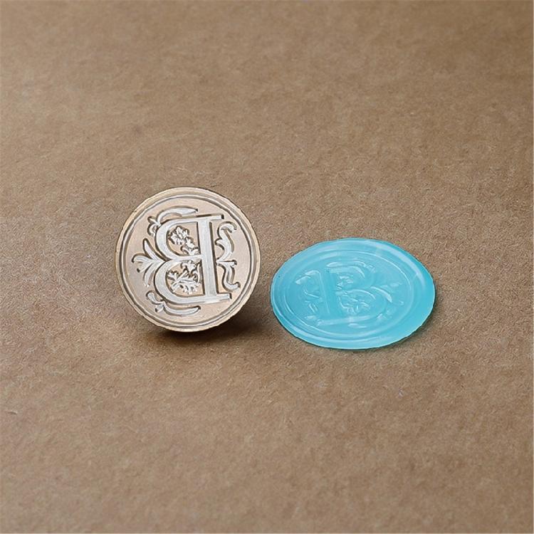 Wax Seal Stamp Set,Sealing Stamper Kits,Wedding Postage Stamp,Wood Handle with Brass Head for Wedding Greeting Cards
