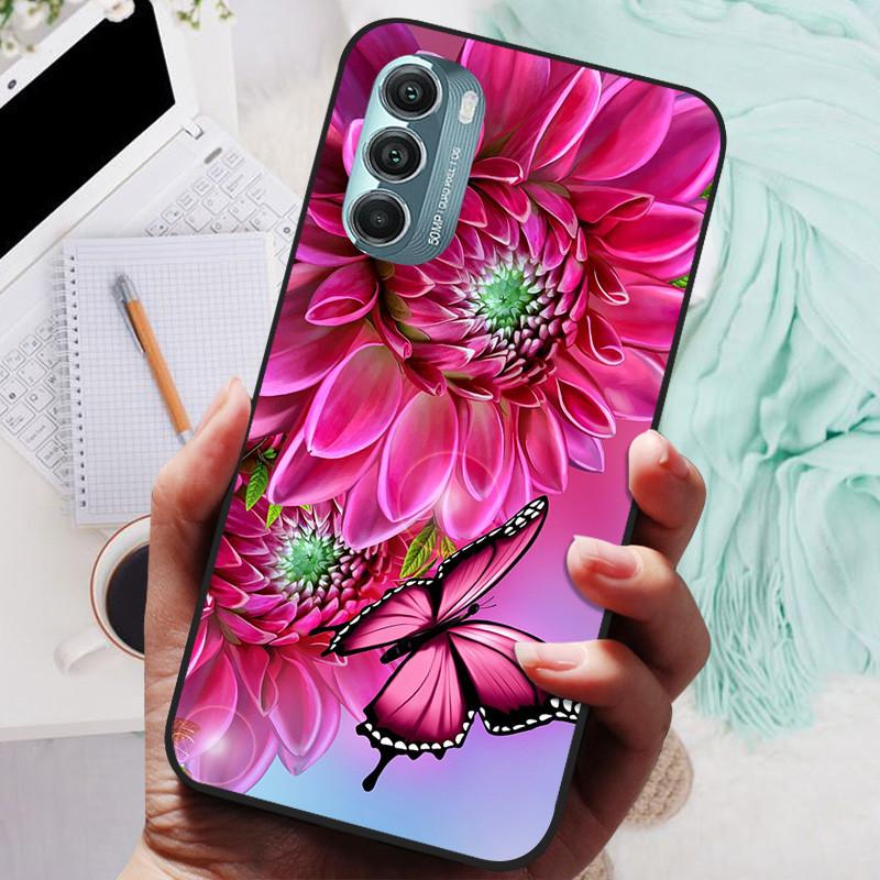 For Moto G Stylus 5G 2022 Case Black Cover Lion Wolf Silicone Soft Back Cases For Motorola Moto G Stylus 4G 5G Protective Shell