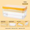 Ice Cube Tray with Lid and Bin Ice Trays for Freezer Ice Cube Trays for Freezer with 2 trays Container Lid&Ice Scoop BPA Free