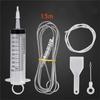 5pcs/set Clean Brush Kit for Refrigerator Drain Wash Brush Suction Syringe 1.5M Hose Fridge Drain Hole Cleaner Stick Dredge Tool