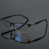 Vintage Business Bifocal Reading Glasses for Men Women Progressive Vision Anti-blue Light Eyewear Diopter Eyeglasses +1.0~+4.0