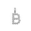 Chihang Fashion English Letter Zirconia Pendant Necklace - DIY 26 Letter Accessories
