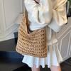 Summer Straw Woven Bag for Women Shoulder Bag Raffia Paper Rope Boho Beach Handbags Casual Messenger Crossbody Bag Female Purse