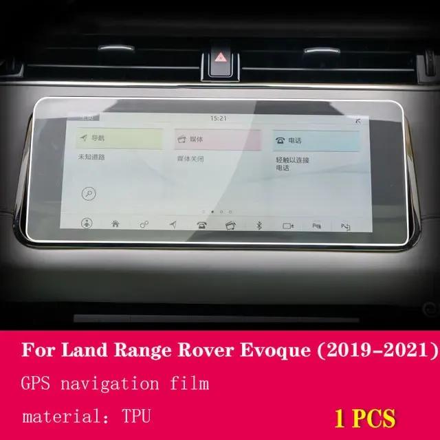 For Land Range Rover Evoque - Car GPS Navigation Protective Film LCD Screen Tempered Glass Screen Protector Anti-scratc