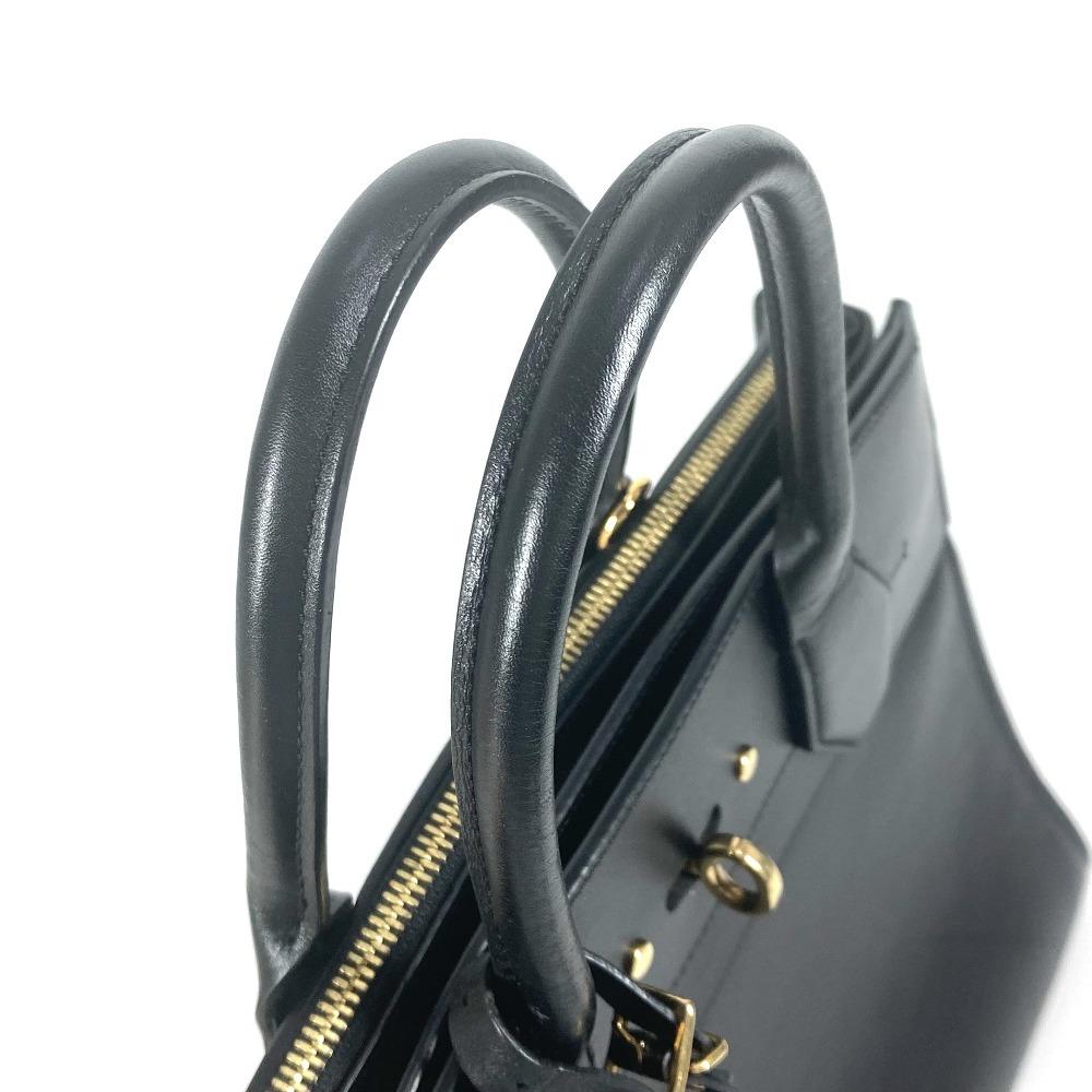 Louis Vuitton M53015 Bag City Steamer MM Hand Bag Leather Black