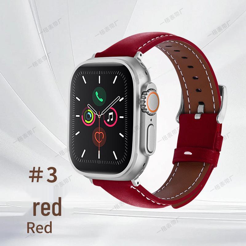 Echtes Leder Mikrofaser Apple Watch Armband für iWatch