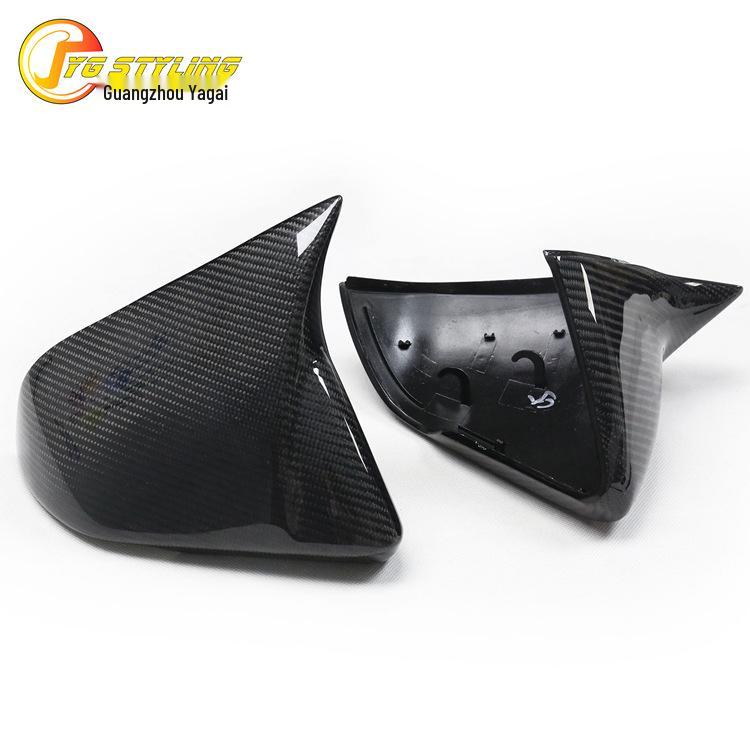 Carbon Fiber Rearview Mirror Cover for Ford Mustang 2015+ (European Version)