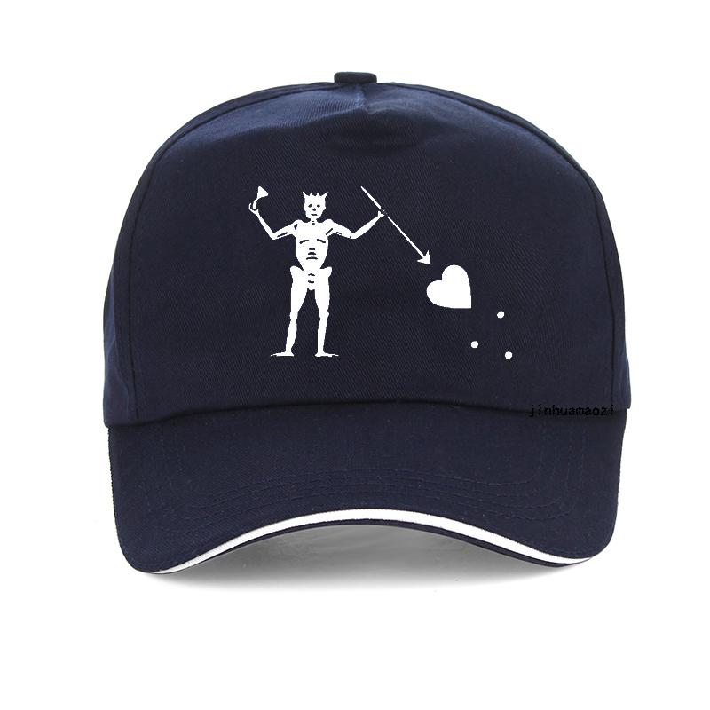 Fashion Black Beard Blackbeard Edward Teach Pirate Print Baseball Cap Summer Men Women Adjustable Hat Snapback Gorras