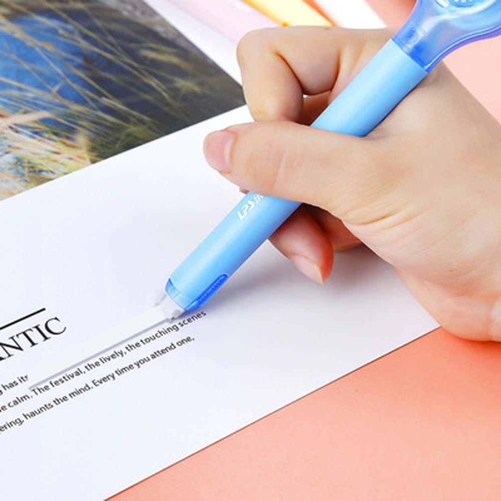 Office Supplies Error Correction Tools Adhesive Tape Pen Shape Correction Tape Word Correction