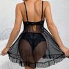 Pyjama Damen Sexy Große Größe Träger Spitze Pyjama Set Sex Unterwäsche
