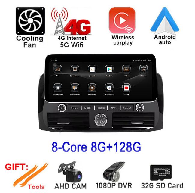 For Toyota Prado 2004-2009 Carplay Android 14 Car Radio Multimedia Video Player Navigaion Head Unit Stereo 2Din Audio
