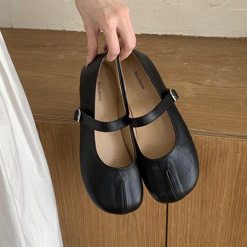

Мода Мода Ремешок с пряжкой Женские балетки Мэри Джейн Обувь Женская Обувь на плоской подошве Новинка Лето Весна Женские Балетки Туфли 35 чёрный