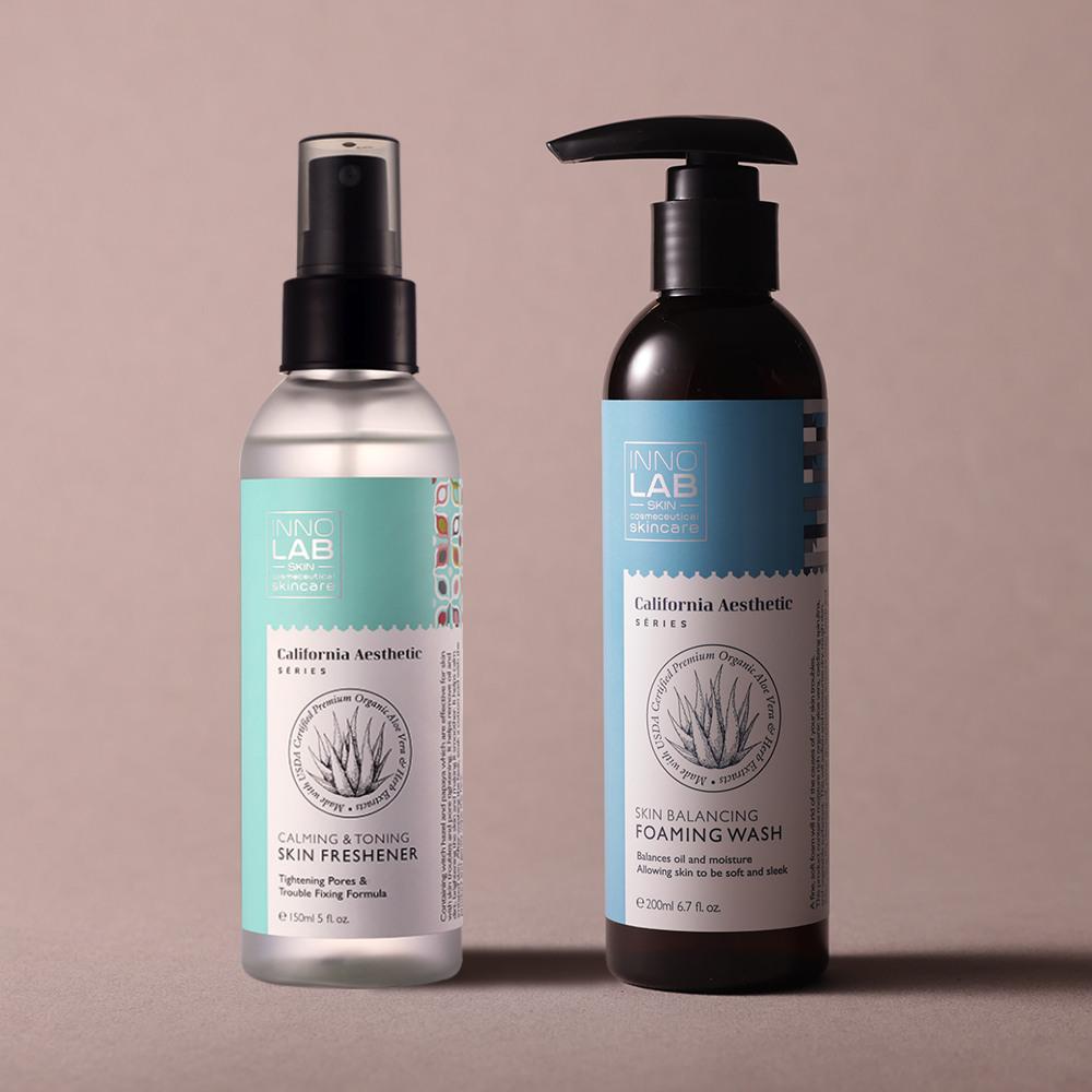 Skin Freshener 150ml + Foaming Wash 200ml one color free