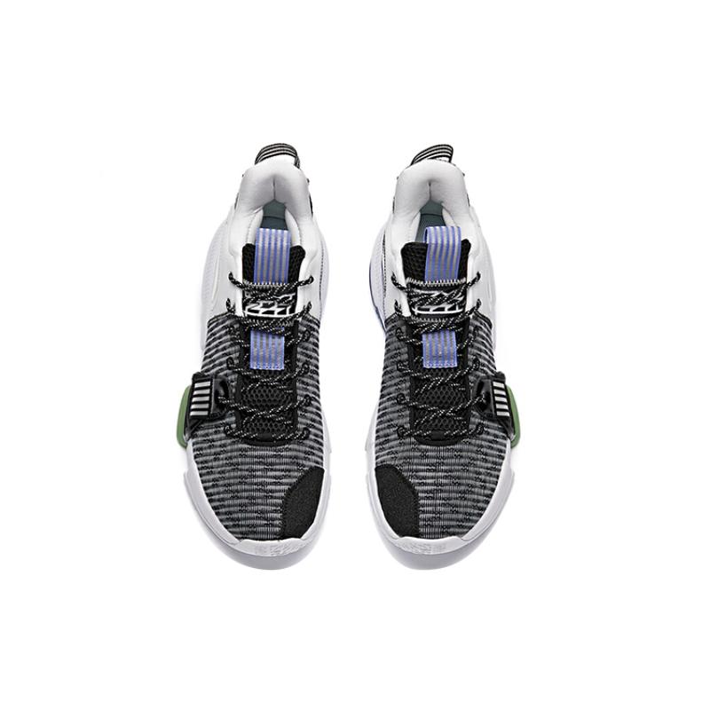 ANTA Shock The Game Daringly 2.0 'White Black' Sneakers 112121610-1