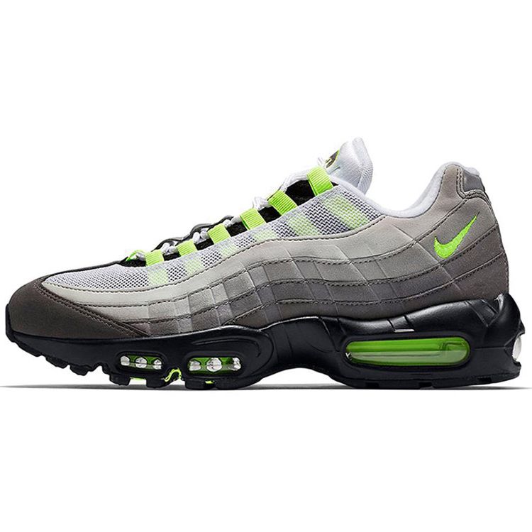 

Nike Air Max 95 OG Neon 2020 Женские кроссовки Серый Черный Неоново-Желтый CT1689-001