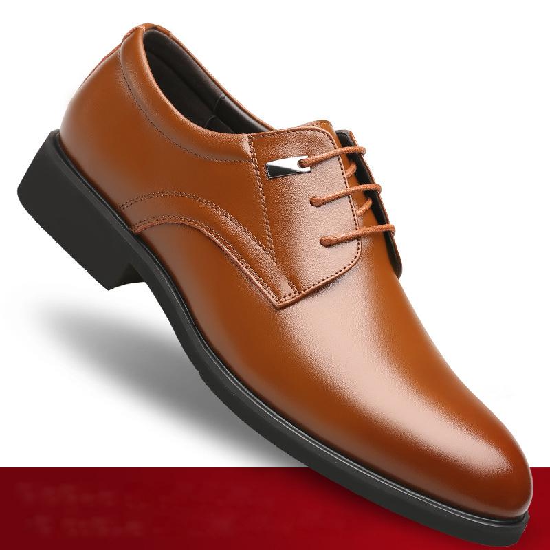 2025 New Men Dress Shoes High Quality Leather Formal Shoes Men Big Size 38-48 Oxford Shoes for Men Fashion Office Shoes Men