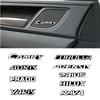 wqctu10 4/10pcs car audio decorate 3D Aluminum Badge Emblem Sticker For Toyota corolla rav4