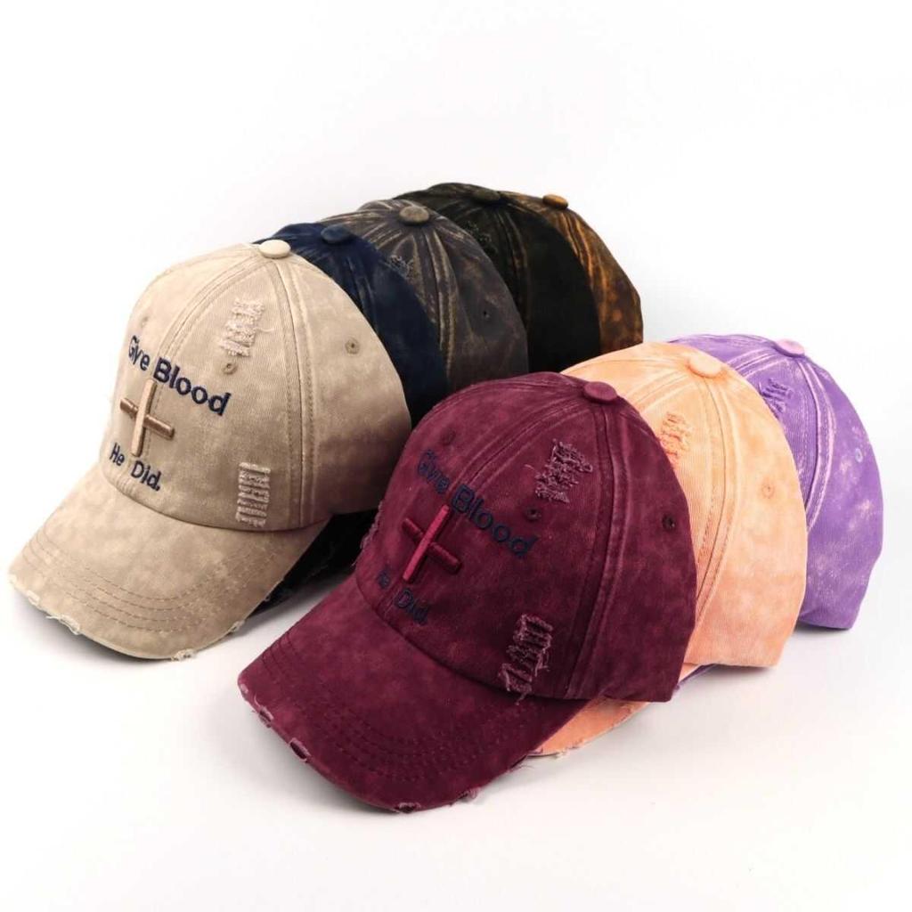 Vielseitige Distressed Baseballkappe für Frühling/Sommer für Männer & Frauen - Wahl des Mode-Influencers