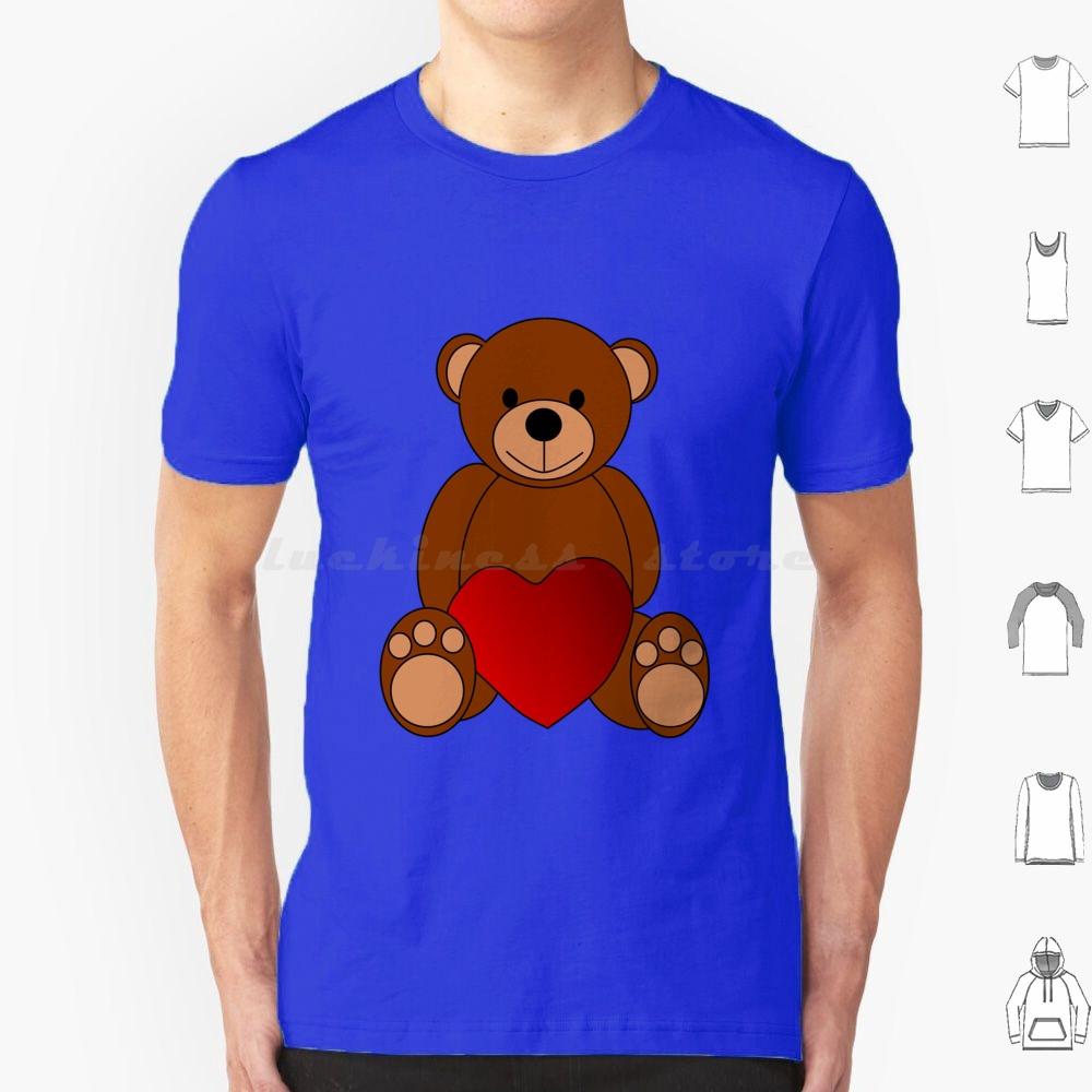 Teddy Love T Shirt Men Women Kids 6xl Teddy Love Bear Teddybear Valentine Valentinesday Red Indianred Indian Brown Toy Toys