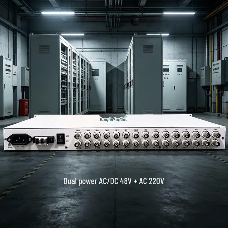 GY-16E16FE8P-40 Integrated Multi-Service Optical Transceiver