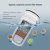 Ceramic Activated Carbon Kitchen Faucet Water Purifier with Anti-splash Pre-filter