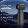 High-Speed Mini Rechargeable Handheld Fan with Strong Wind & Digital Display – Portable for Outdoor & Desktop Use.