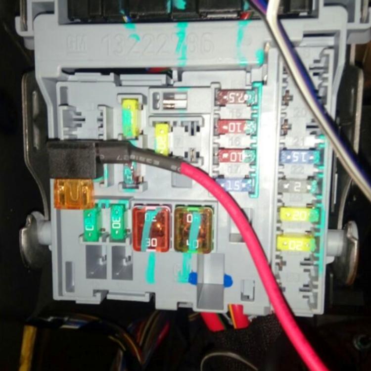 Adaptér Add-A-Circuit TAP ATM APM Držák pojistek do čepele (Malá velikost)