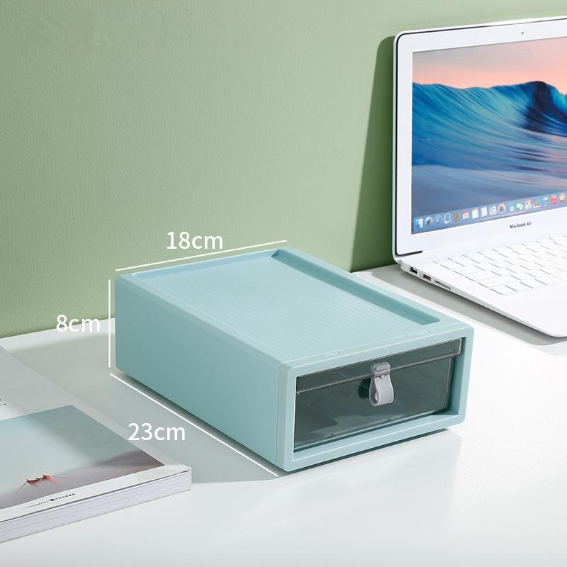 

Настольные штабелируемые ящики для хранения всякой всячины, необходимые для дома канцелярские принадлежности книги органайзер ювелирные изделия косметический ящик контейнер