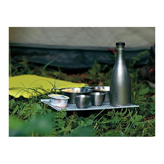 Snow Peak Sake Bottle Titanium TW-540