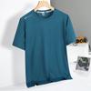 Men's Oversized Plus Size 5XL Summer Ice Silk Quick Dry Sports Basketball Tops Blouse Short Sleeve T-shirts Sportswear