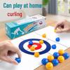 Masa Üstü Curling Oyunu: Ebeveyn-Çocuk Savaş Oyuncakları ve Parti Takım Kurma Hediyesi