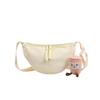 Nylon Duffle Bag For Women Lightweight Casual Singlecompartment With Zipper For Daily Use