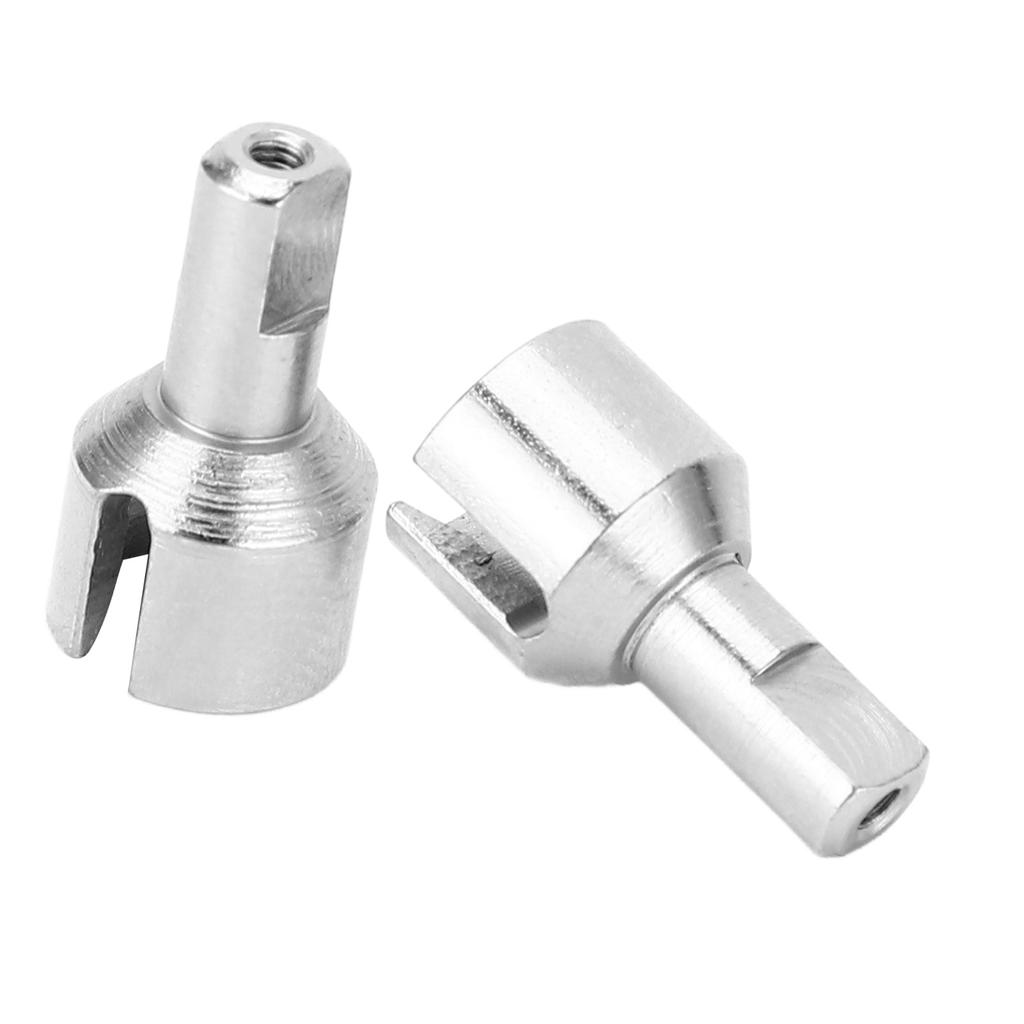 2 Stück Differentialausgangskappe Wärmeableitung Eisen Diff Outdrive Kappe für WLTOYS 124008 RC Autos
