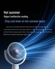 Smart Air Circulation Oscillating Fan: Retractable & Portable for Home and Outdoor Use