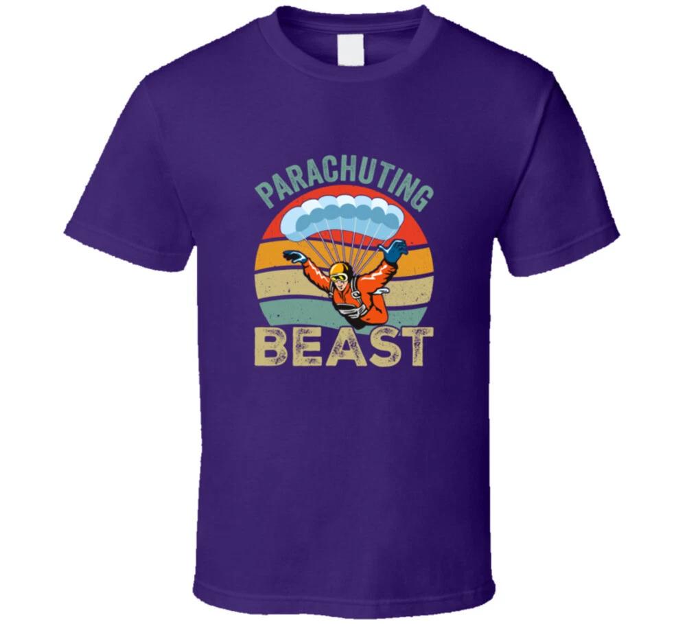 Parachuting Beast Skydiving Gift T Shirt S
