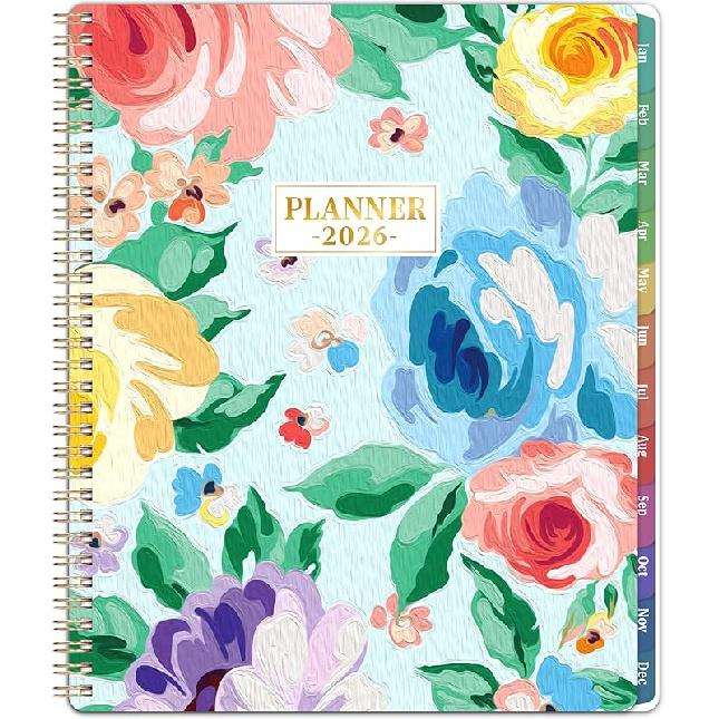 2026-2027 Monthly Planner/Calendar - 2 Year Monthly Planner 2026-2027, Jan. 2026 - Dec. 2027, 9  × 11  Calendar Planner 24 Months with Tabs, 2026 weekly monthly plann