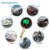 High Precision Digital Tire Pressure Gauge 3-255PSI 4 Units (PSI/KPA/Bar/Kg/cm²) LCD Backlight Air Bleeder for All Vehicles
