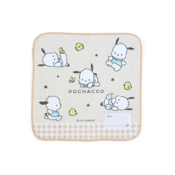 Sanrio (SANRIO) Sanrio Name Petit Towel Pochacco Pochacco Pochacco 20 x 20 x 0.3cm Kids Petit Towel Character 941824 SANRIO