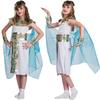 Purim Egyptian Queen Cosplay Costume For Girls Halloween Role Play With Polyester Fabric For Themed Parties