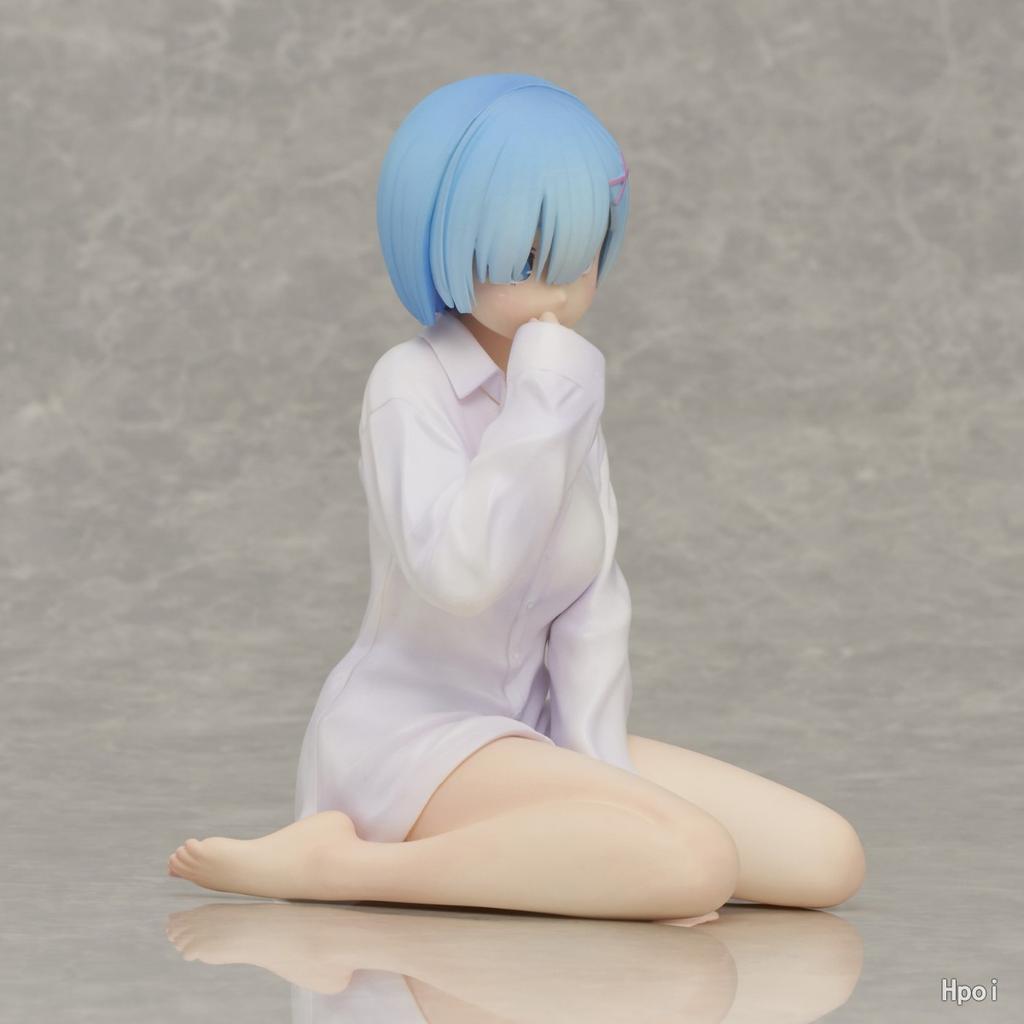 Figurină Anime Re ZERO Starting Life In Another World 11CM Rem Poziție Îngenuncheată Model Anime Jucării Cadouri Ornamente