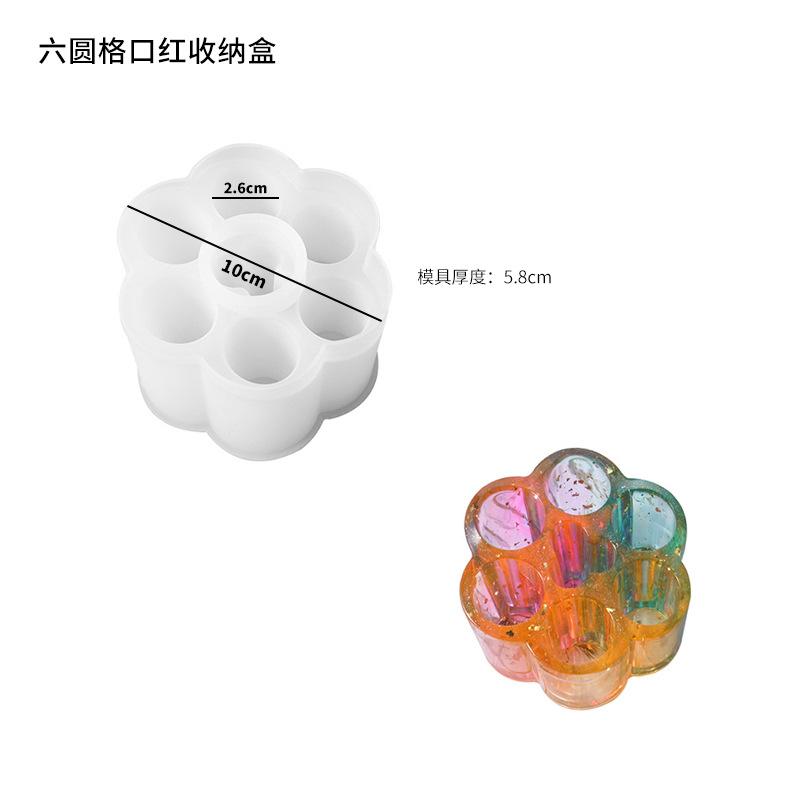 WTEMPO Spring Summer Ice Cube Making Mols DIY Silicone Epoxy Resin Mold Multi-Slot Organizers Casting Molds