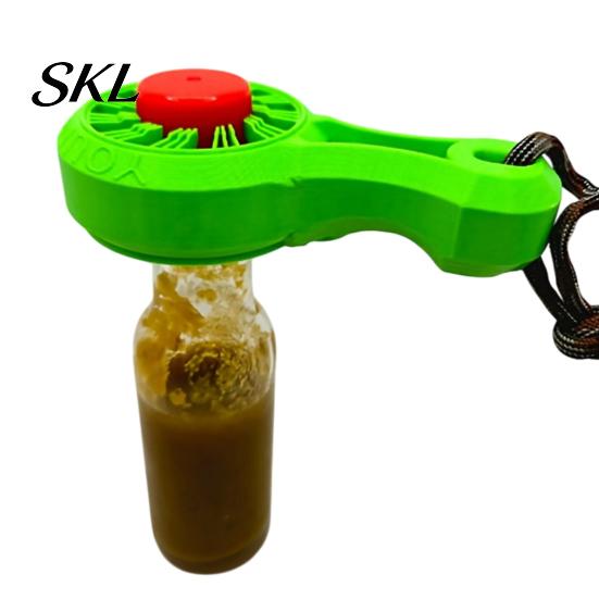 Portable Bottle Lid Gripper Multifunctional Opener, with Anti-Slip Grip, Labor-Saving Cap Space Saving Kitchen Gadget Wrench, Multi-tooth Jar