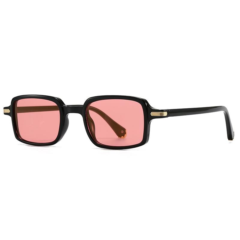 Classic Rivet Vintage Square Sunglasses Women For Men Male Luxury Brand Designer Sun Glasses Punk Popular Hip Hop Shades Uv400