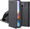 Flip Case for Xiaomi Redmi Note 10 Pro Pocket, Black + 9H GLASS