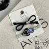New Ins Wind Clip Sweet Cool Bow Hair Clip Side Senior Sense Hair Card Rhinestone Duckbill Clip Hair Accessories Headwear