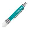 Mitsubishi Pencil Uni Alpha Gel Mechanical Pencil, Medium-Firm, 0.5mm, Chrome Green (M5618GG1PC.6) - Ergonomic Gel Grip for Comfortable Writing,