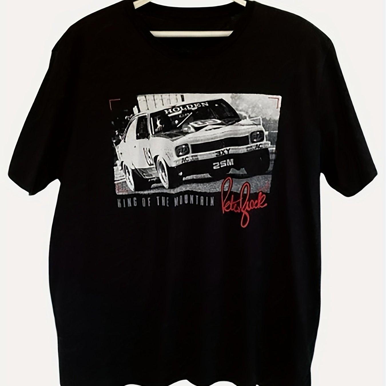 

Peter Brock Vintage 1973 Holden Monaro Muscle Car Graphic TShirt Black Retro Automotive Tee Soft Everyday Shirt for Men Women 3XL