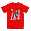 Death Metal Band Gorillaz T Shirts Men's 100% Cotton Leisure T-Shirts Round Neck Trending Tees Short Sleeve Clothes 4XL