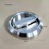 Stainless Steel Invisible Door Lock with Pull Ring, Single/Double-Sided Mounted Round Handle.